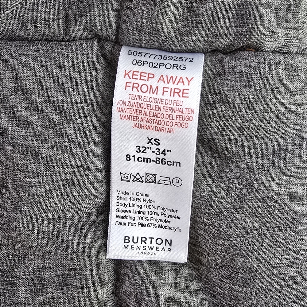 Burton London Brown/Terracotta Casual Jacket XS/S - Picture 13 of 16